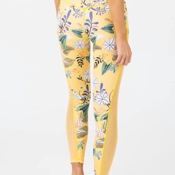 Zyia floral light n tights hi-rise 7/8 24" Size 4 - Picture 3 of 3